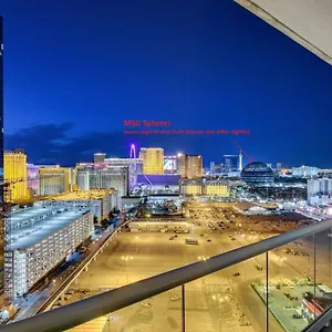 Mgm Signature-08-801 1br2ba F1 Strip View Balcony Las Vegas